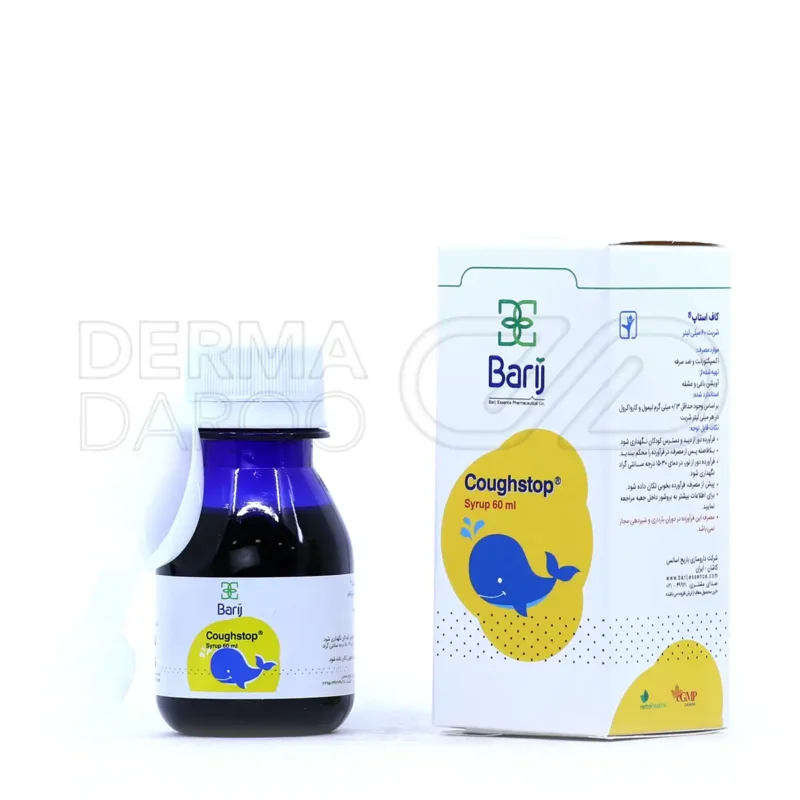 شربت کاف استاپ باریج اسانس ۶۰ میلی لیتر