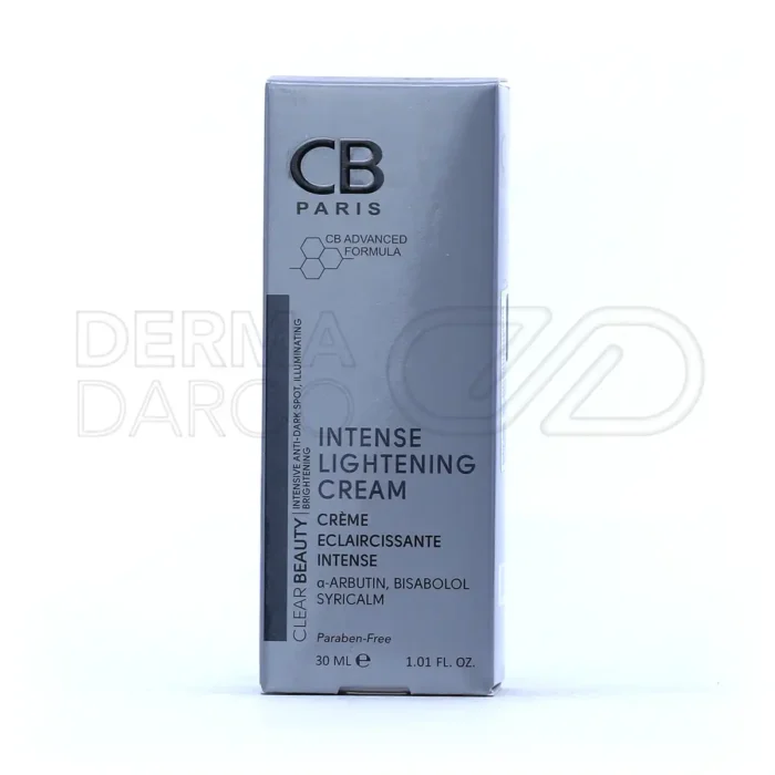 کرم ضد لک و روشن کننده قوی صورت سی بی پاریس حاوی کوجیک اسید 30 میلی لیتر