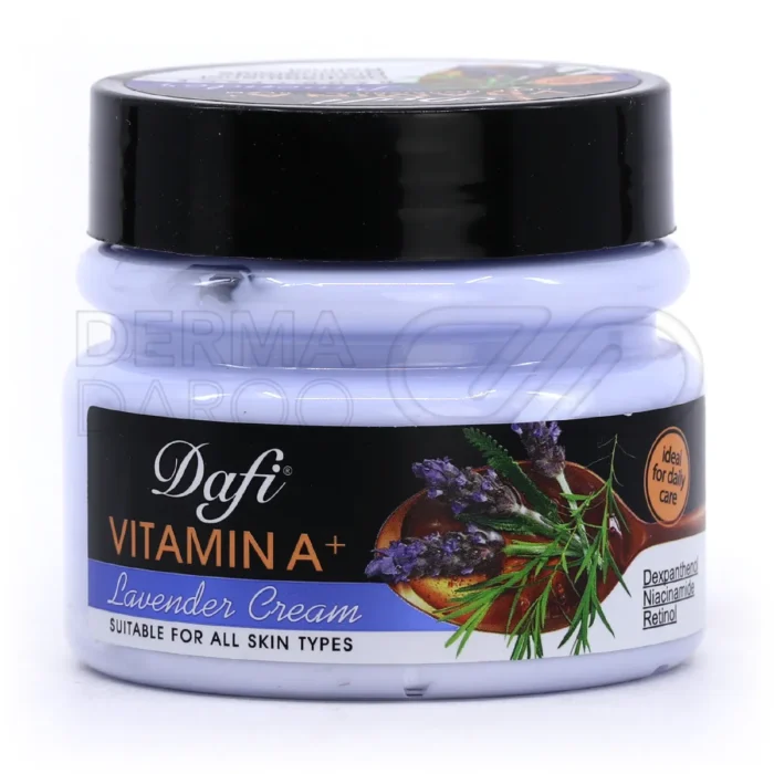 کرم دست و بدن ویتامین A حاوی اسطوخودوس دافی 270 میلی لیتر