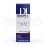 کرم مرطوب‌کننده اوره درمالیفت، با روغن زیتون و بابونه، ضد پوسته‌ریزی، آبرسان عمیق، مناسب پوست خشک، فاقد رنگ و پارابن.