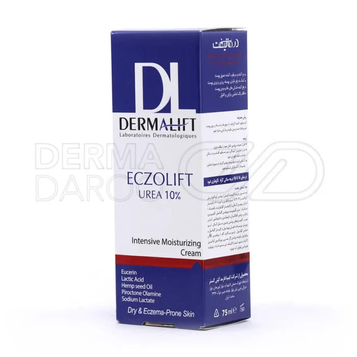 کرم نرم‌کننده درمالیفت، با پیروکتون آلامین و دایمتیکون، مرطوب‌کننده، رفع علائم اگزما و پسوریازیس، فاقد اتانول.