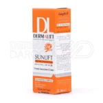 کرم ضد آفتاب رنگی پوست چرب درمالیفت 40 میلی لیتر