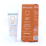 کرم ضدآفتاب درماتیپیک مناسب پوست چرب و جوش‌دار، محافظت‌کننده DNA و کاهنده براقی پوست