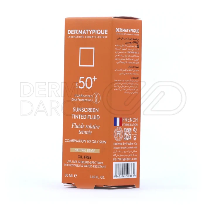 ضدآفتاب تخصصی درماتیپیک، فرمولاسیون فاقد چربی و ضد براقی، مناسب پوست‌های مستعد آکنه