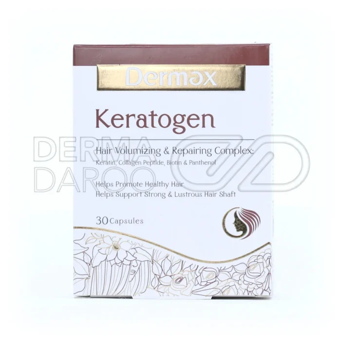 درمکس کراتوژن؛ مکمل تخصصی برای تقویت موها، بدون ترکیبات حساسیت‌زا و با جذب بالا