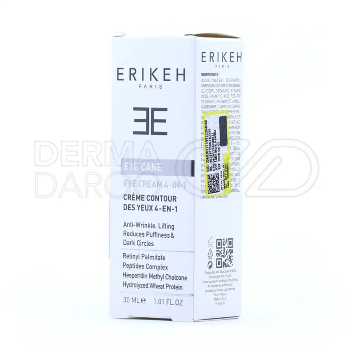 کرم دور چشم ۴ در ۱ اریکه ۳۰ میلی لیتر