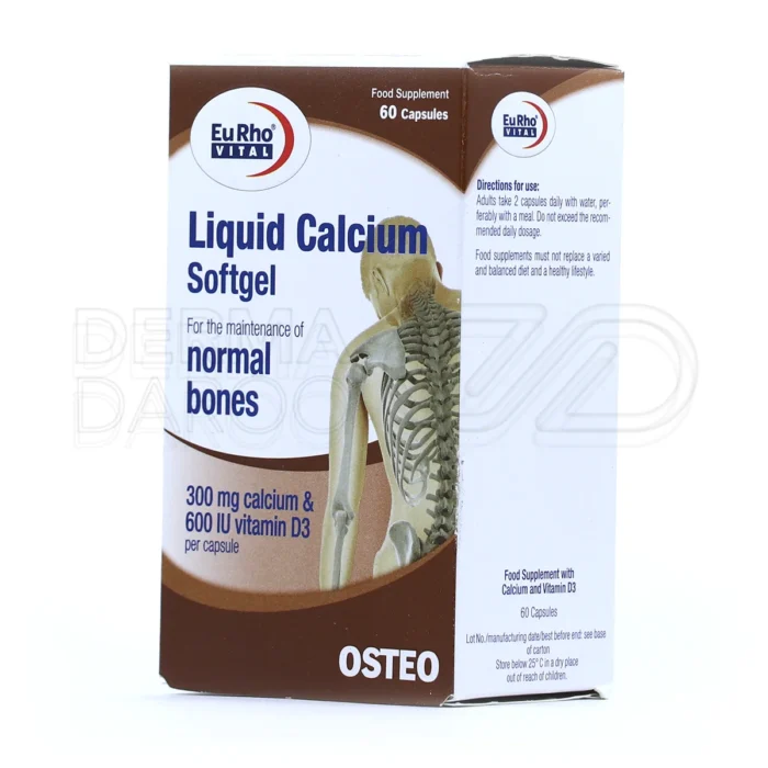 لیکوئید کلسیم یوروویتال، مناسب بانوان یائسه، تقویت توده استخوانی.