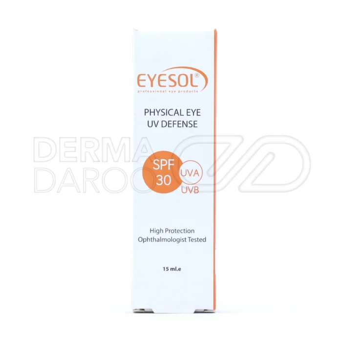 کرم ضدآفتاب الوینا، با بیزوکس و زینک اکساید، محافظ پوست نازک دور چشم، فاقد مواد شیمیایی مضر، آنتی‌اکسیدان.