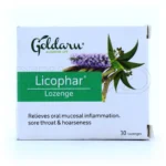 قرص مکیدنی لیکوفار گل دارو ۳۰ عددی