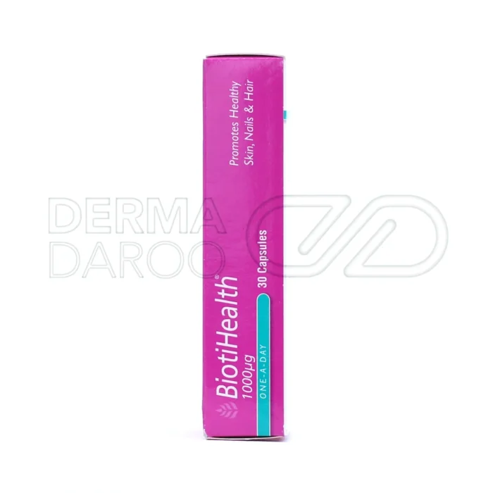 کپسول بیوتی هلث ۱۰۰۰mcg؛ بهبود سلامت و استقامت ناخن‌ها