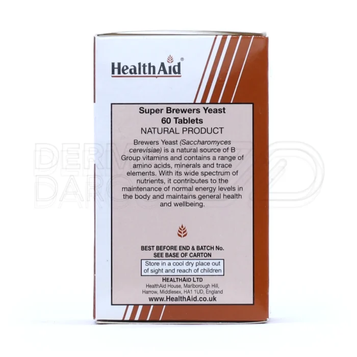 قرص مخمر آبجو حاوی اسیدهای آمینه و مواد معدنی مفید برای بدن