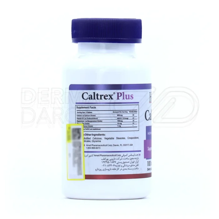 کلترکس پلاس، با کلسیم سیترات، تقویت استخوان و پیشگیری از پوکی استخوان.