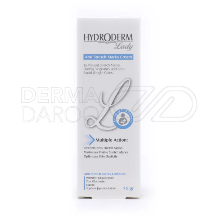 کرم هیدرودرم با اسکالن و عصاره سافوراژاپونیکا، ترک‌های پوستی ناشی از افزایش وزن را کاهش داده و پوست را نرم می‌کند