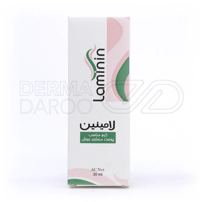کرم ضد جوش اکنت لامینین مناسب پوست مستعد آکنه ۳۰ میلی لیتر