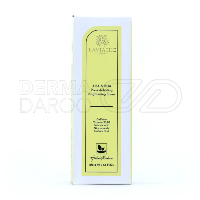 سرم AHA لاویاچه، با پروپیلن گلایکول و عصاره پروپولیس، لایه‌بردار، ضد کومدون، بازسازی‌کننده پوست انواع پوست.