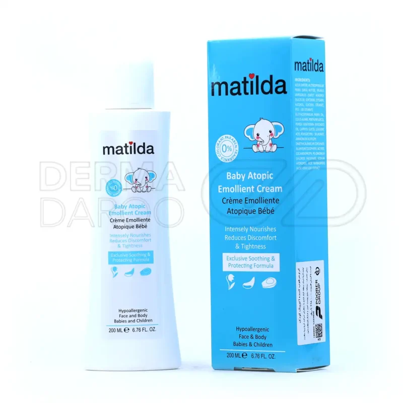 کرم مرطوب کننده آتوپیک کودک ماتیلدا 200 میلی لیتر