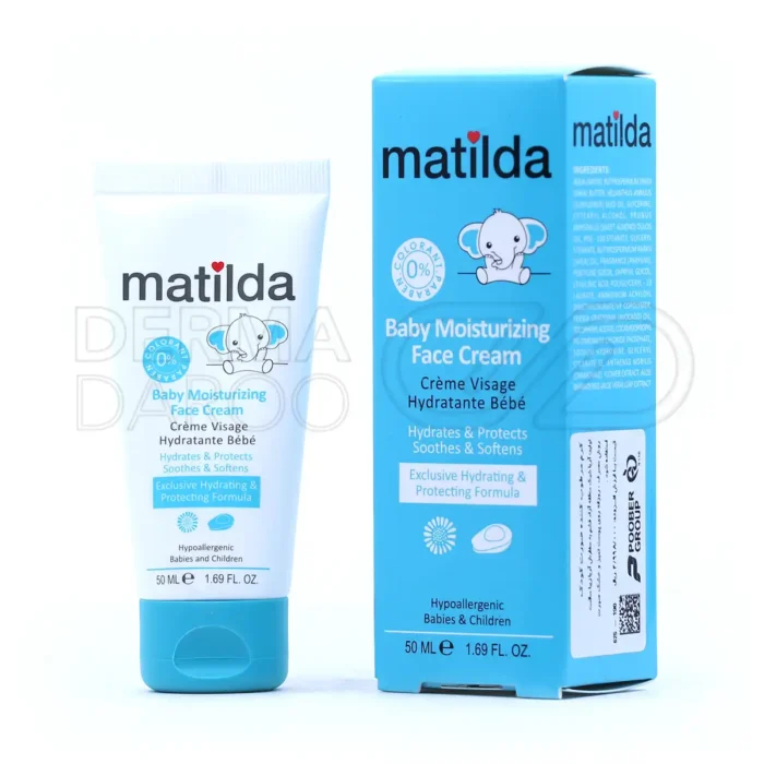 matilda-baby-moisturizing-face-cream-50-ml-00 کرم مرطوب کننده صورت کودک ماتیلدا ۵۰ میلی لیتر