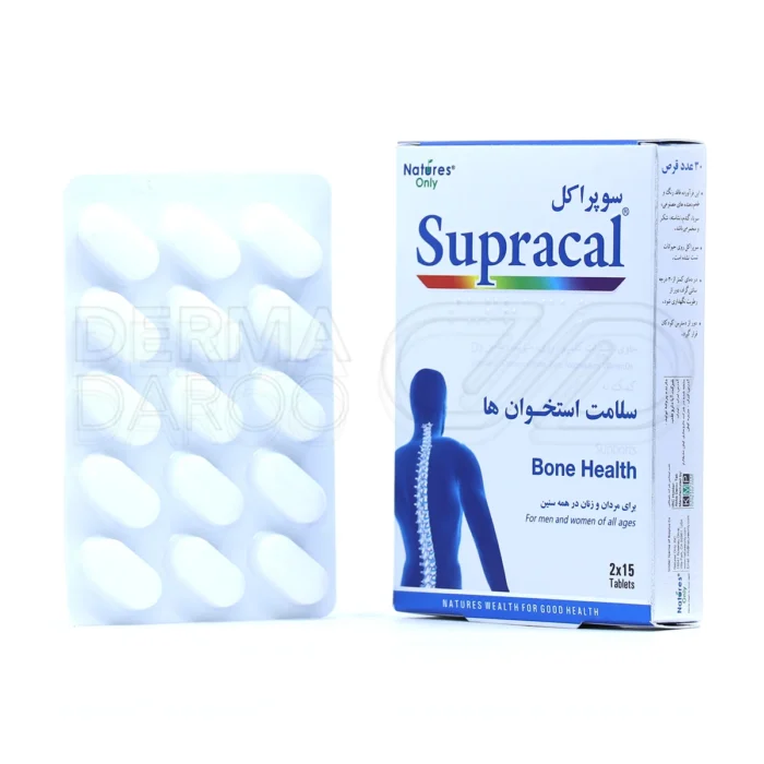 سوپراکل دی نیچرز اونلی، با کلسیم سیترات، پیشگیری از پوکی استخوان.