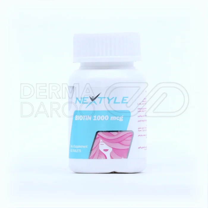 مکمل روزانه بیوتین نکستایل، فاقد مواد هورمونی با جذب بالا و تأثیر سریع