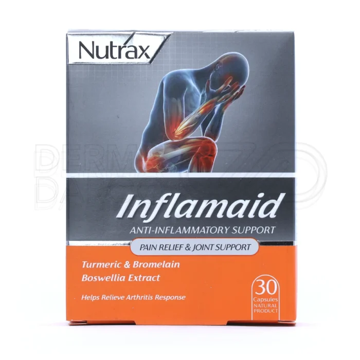 کپسول اینفلامید، گیاهی، کاهش التهاب و بهبود علائم آرتریت.