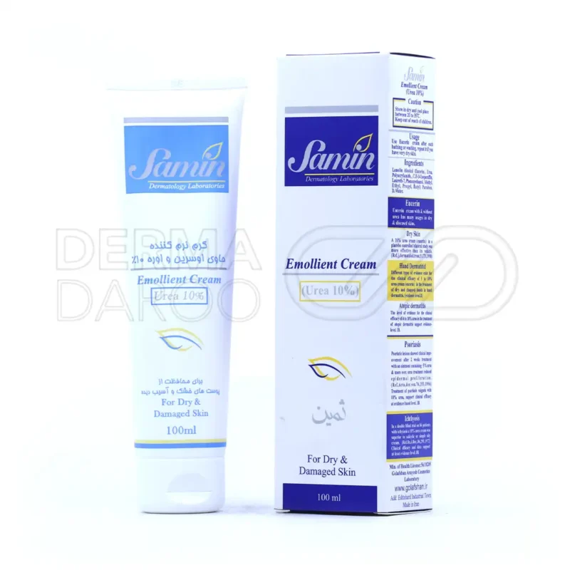 کرم نرم کننده اوسرین و اوره ۱۰ درصد ثمین ۱۰۰ میلی لیتر