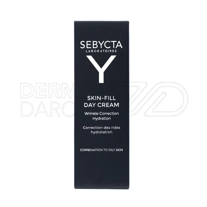 sebycta-skin-fill-day-cream-for-oily-skin-40-ml-00 کرم روز پر کننده چروک پوست چرب و مختلط سبیکتا ۴۰ میلی لیتر - جعبه بسته بندی و محفظه کرم