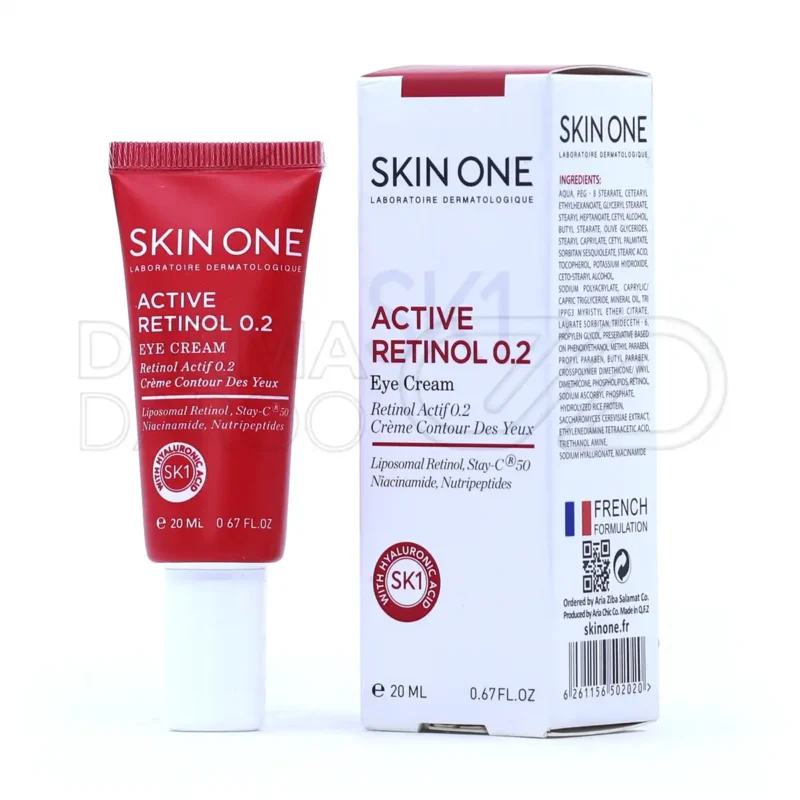 کرم دور چشم اسکین وان مناسب چروک های سطحی پوست ۲۰ میلی لیتر