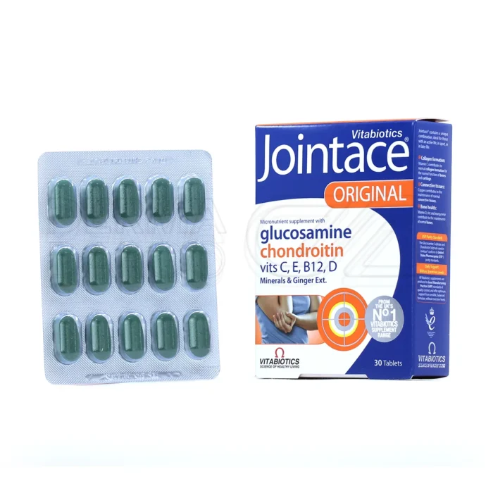 قرص جوینت ایس ویتابیوتیکس؛ مکمل مفاصل حاوی گلوکزامین، کندرویتین و ویتامین برای کاهش درد مفاصل و تقویت غضروف‌ها