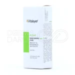 فلوئید آبرسان ویتالیر، با روغن بادام و بیوتین، مرطوب‌کننده پوست چرب، فاقد چربی، غیر کومدون‌زا، جذب سریع.