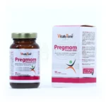 سافت ژل پرگمام ویتالی تون، بسته‌بندی مقاوم، مکمل بارداری با امگا۳ و ویتامین‌ها برای سلامت مادر و جنین.