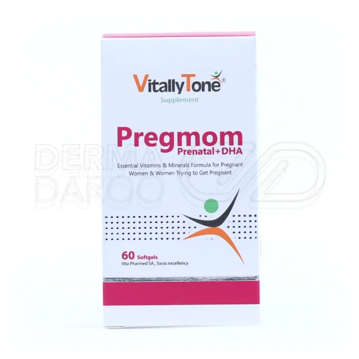 سافت ژل ویتالی تون، حاوی منیزیم و سلنیوم، سلامت پوست و مو در بارداری.