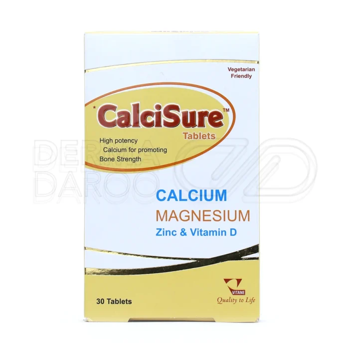 مکمل کلسی شور ویتان، فاقد گلوتن، تقویت اسکلت و جلوگیری از کمبود کلسیم.