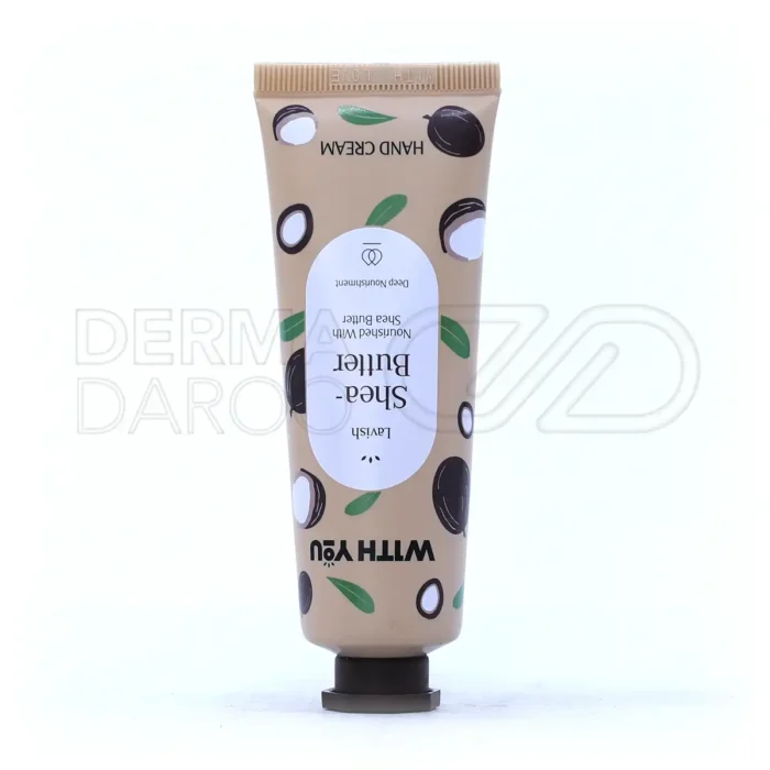 with-you-shea-butter-hand-cream-for-dry-skin-50-ml-00 کرم مرطوب کننده دست ویت یو حاوی شی باتر مناسب پوست خشک ۵۰ میلی لیتر