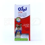 شربت لیکو مولتی ابیان فارمد ۲۵۰ میلی لیتر