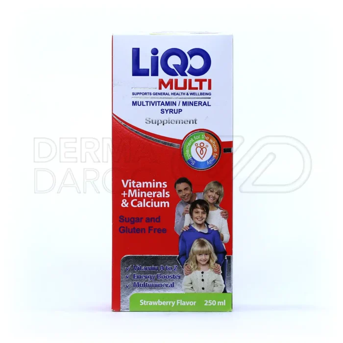 شربت لیکو مولتی ابیان فارمد ۲۵۰ میلی لیتر