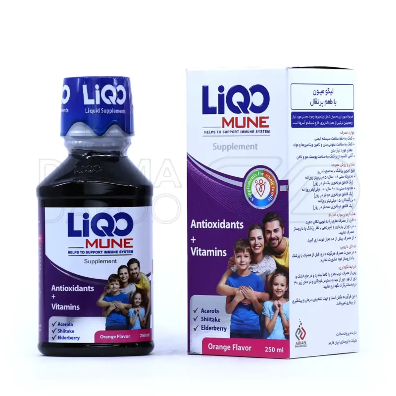 شربت لیکو میون ابیان فارمد ۲۵۰ میلی لیتر