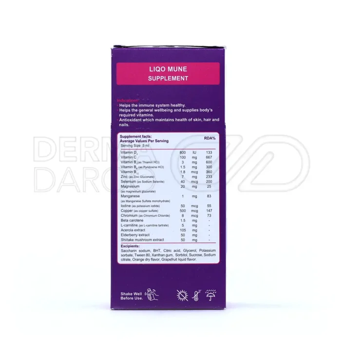 شربت لیکو میون ابیان فارمد ۲۵۰ میلی لیتر