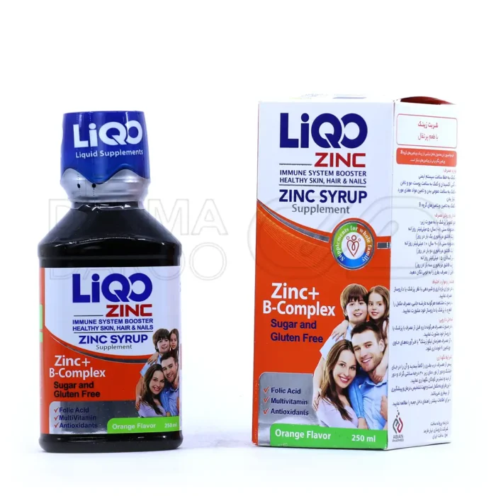 abian-pharmed-liqo-zinc-syrup-250-ml-00 شربت لیکو زینک ابیان فارمد ۲۵۰ میلی لیتر