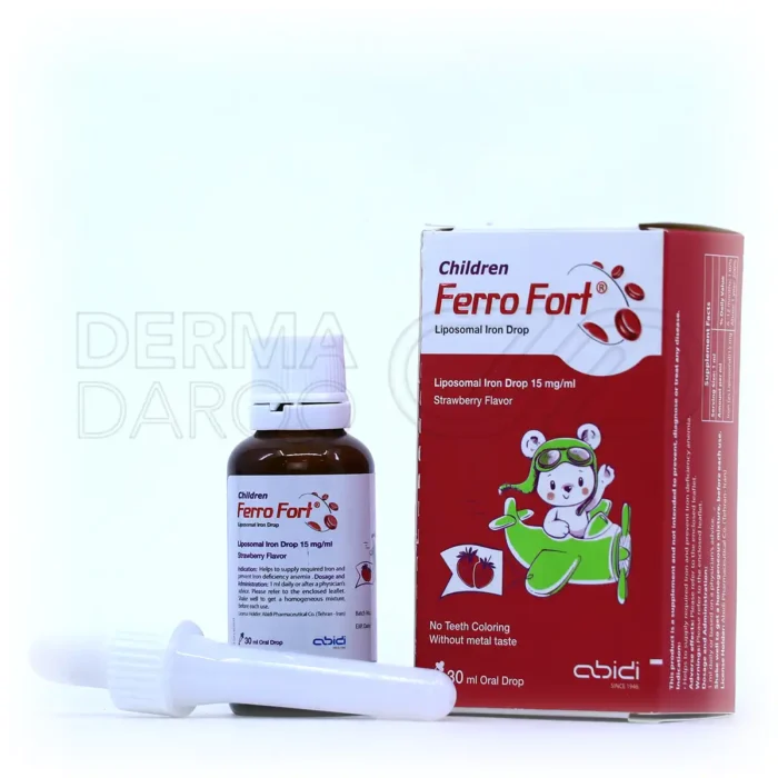 abidi-ferro-fort-liposomal-iron-drop-30-ml-00 قطره آهن فروفورت کودکان عبیدی 30 میلی لیتر