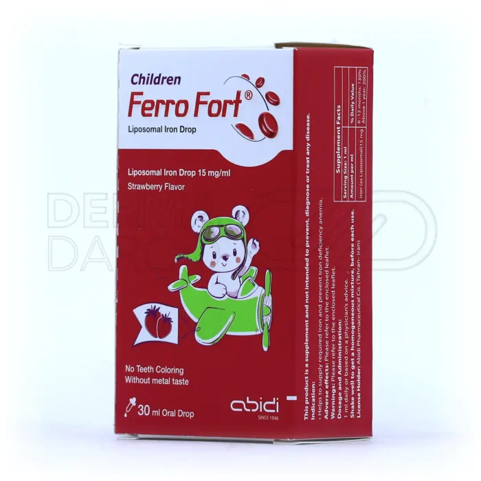قطره آهن فروفورت کودکان عبیدی 30 میلی لیتر