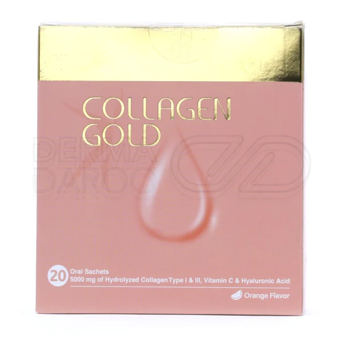 کلاژن گلد آدریان، شفاف‌کننده پوست، مناسب سن ۴۰ سال به بالا.