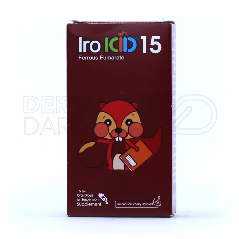 قطره خوراکی آیروکید فروس فومارات الحاوی 15 میلی لیتر