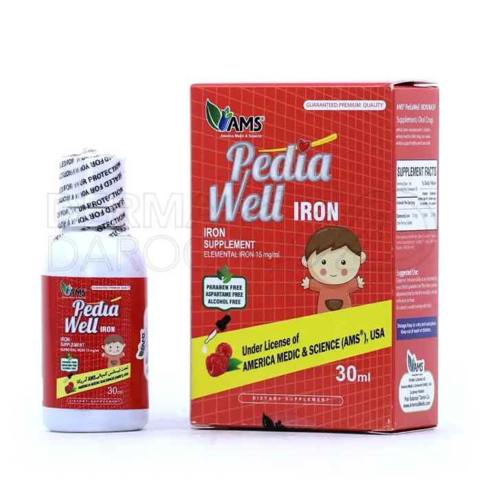 ams-pedia-well-iron-oral-drops-30-ml-00 قطره خوراکی پدیاول آهن ای ام اس ۳۰ میلی لیتر