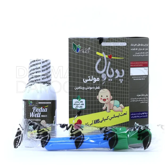 قطره خوراکی پدیاول مولتی ویتامین ای ام اس ۳۰ میلی لیتر