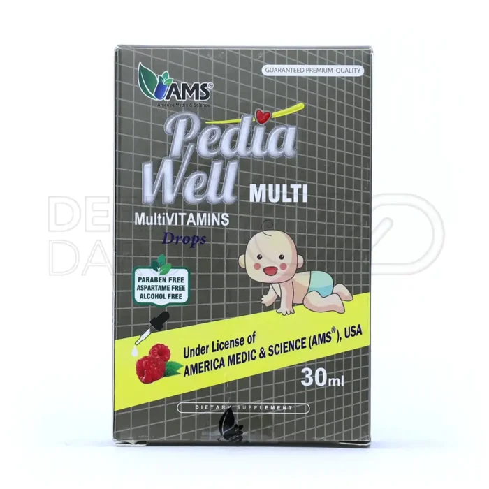 قطره خوراکی پدیاول مولتی ویتامین ای ام اس ۳۰ میلی لیتر
