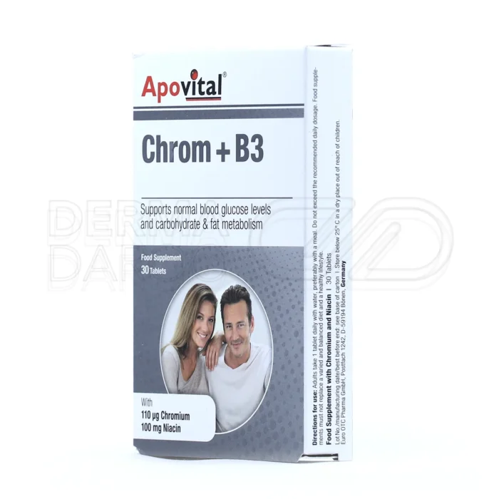 مکمل کروم و ویتامین B3؛ مناسب برای تنظیم متابولیسم چربی و کربوهیدرات در افراد مبتلا به دیابت