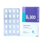 قرص ویتامین ب1، بسته‌بندی مقاوم، مکمل تیامین 300 میلی‌گرم، رفع کمبود ب1 و تقویت حافظه.