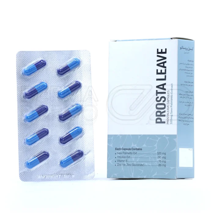 بسته‌بندی کپسول پروستالیو لوتوس برای بهبود سلامت پروستات و کاهش علائم BPH