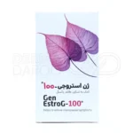 کپسول ژن استروجی ۱۰۰، غیراستروژنی، کنترل عوارض یائسگی و سرگیجه.