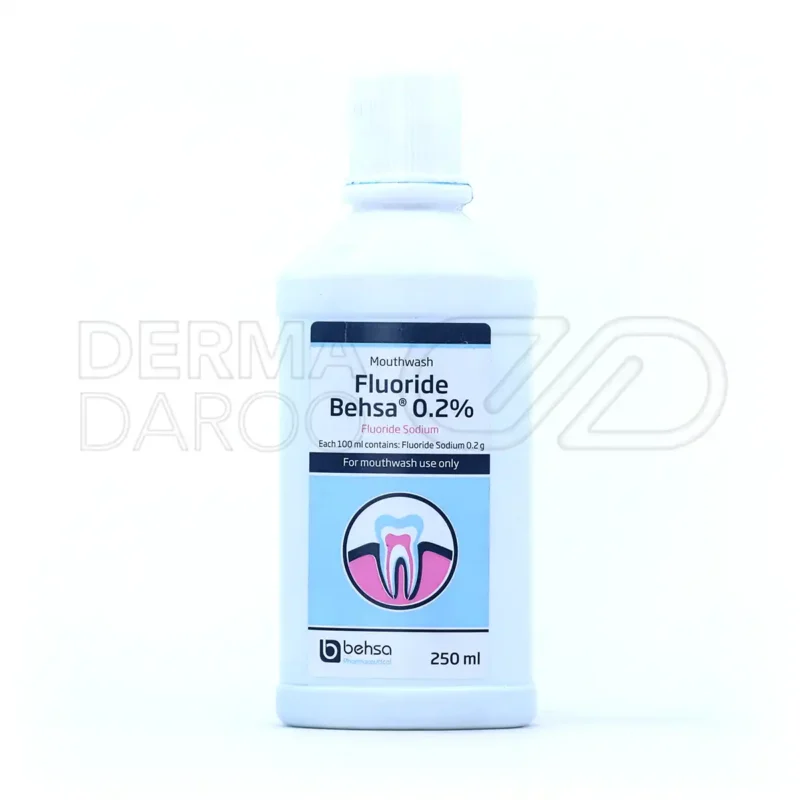 دهانشویه فلوراید سدیم 0.2 درصد بهسا 250 میلی لیتر